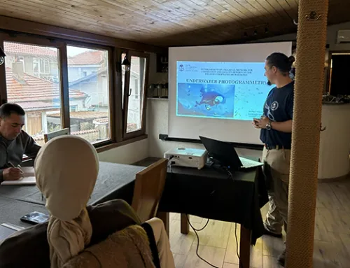 Доклад на тема „Подводна фотограметрия“ на международен семинар