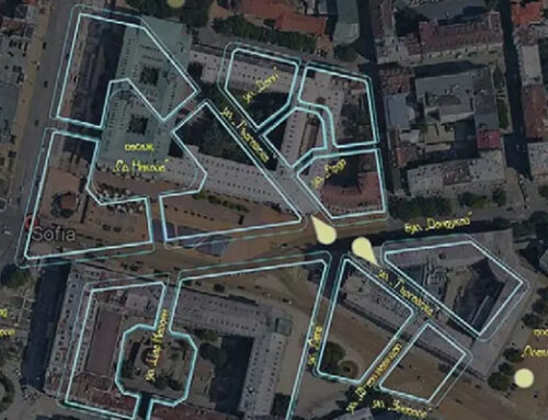 Виртуална реконструкция на заличената улица „Търговска“ на жълтите павета